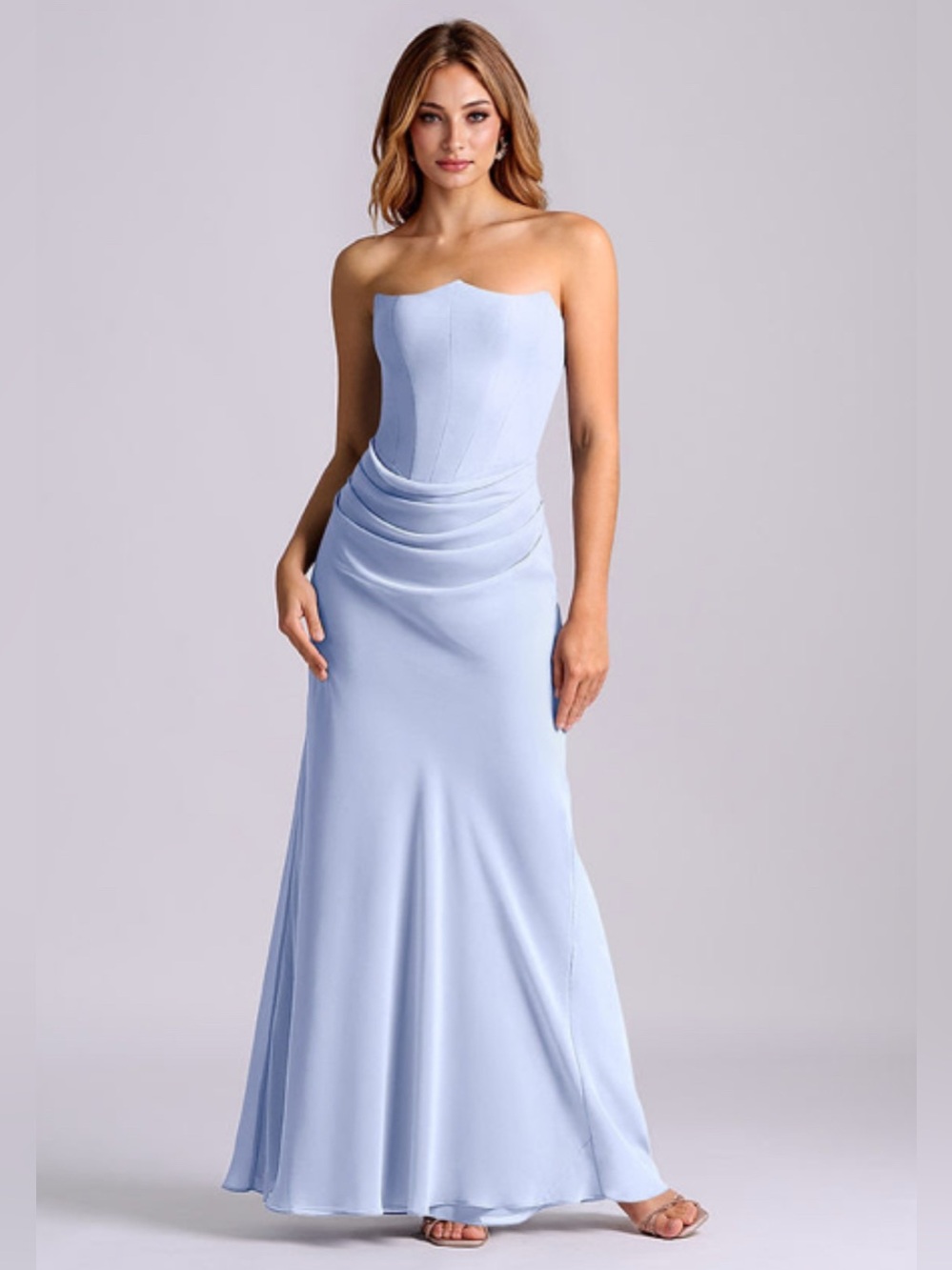 Azazie Bridesmade Dress / Ice Chiffon